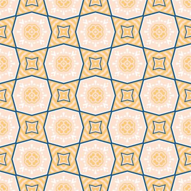 Kusursuz şekil süsü. Soyut model modern tasarım yazdırmaya hazır