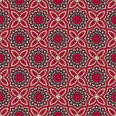 Kusursuz arka plan süsü. Desen dekoratif tasarım baskıya hazır