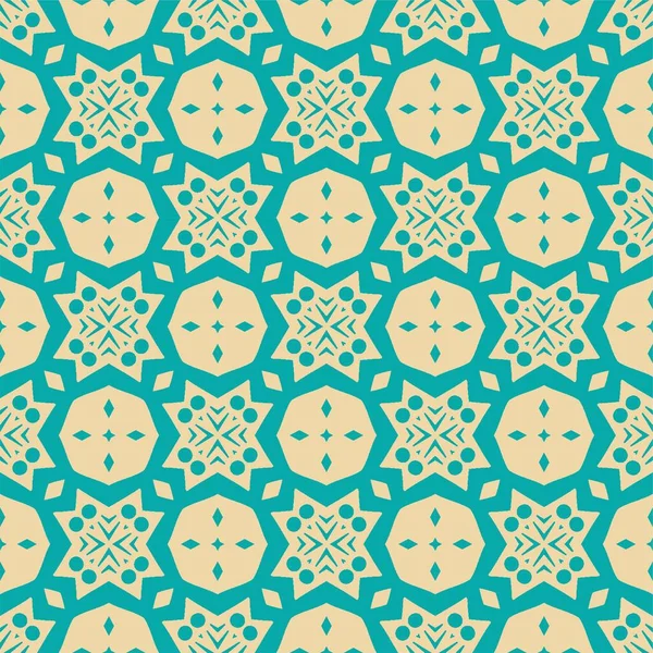 Muster Hintergrund Ornament Nahtlose Dekorative Gestaltung Druckbereit — Stockvektor