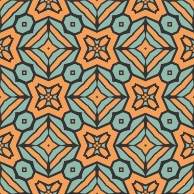 Lüks, dikişsiz süs. Soyut kalıp şekil tasarımı yazdırmaya hazır