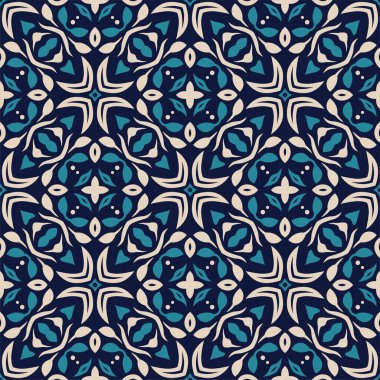 Üç renk kusursuz soyut şekil. Basit desen süsleme arkaplanı