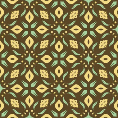 Lüks desenli süs arka planı. Etnik olmayan şekil yazdırmaya hazır