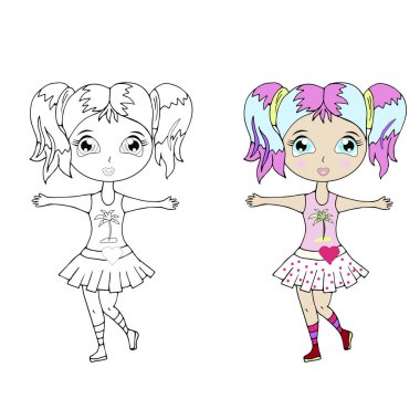 Sevimli gençler beyazların üzerinde yalnız poz veriyorlar.