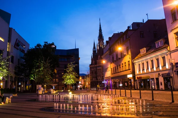 Walk in the city. Liberec — Stock Photo, Image