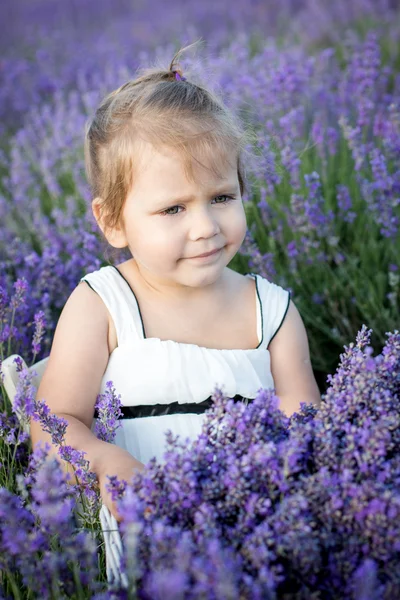 Portrait of a cute toddler girl — Stock Photo, Image