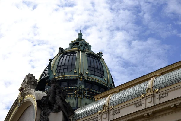 Municipal house in Prague — Stock Photo, Image