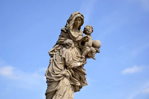 St Anne staty Stockfoto