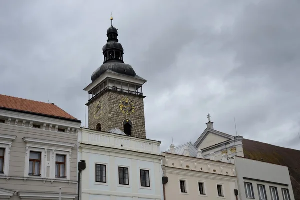 Architektura z České Budějovice — Stock fotografie