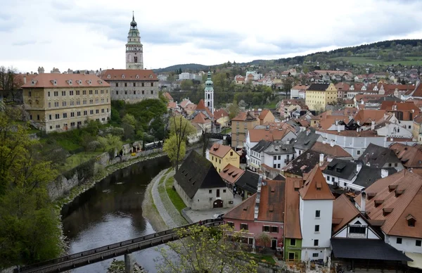 Építészet, Cesky Krumlov — Stock Fotó