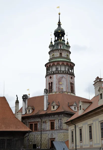 Architektura z Český Krumlov — Stock fotografie