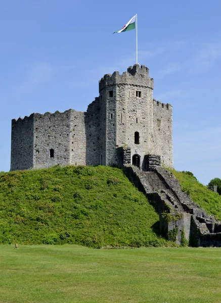 Cardiff castle — Stockfoto