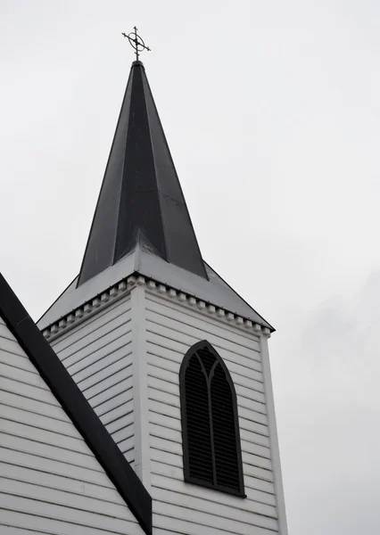 Arquitetura da igreja norueguesa — Fotografia de Stock