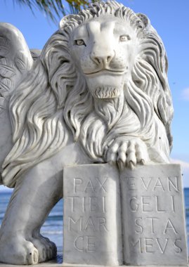 kanatlı aslan Venedik