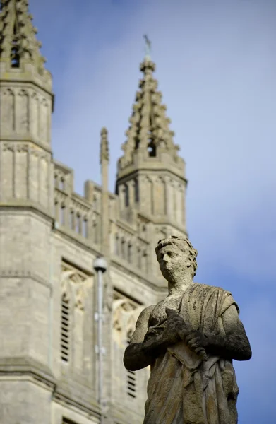 Estatuas antiguas de Bath — Foto de Stock