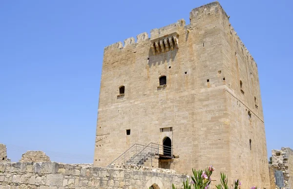 Arquitectura del castillo de Kolossi — Foto de Stock