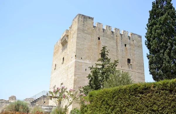 Arquitectura del castillo de Kolossi — Foto de Stock