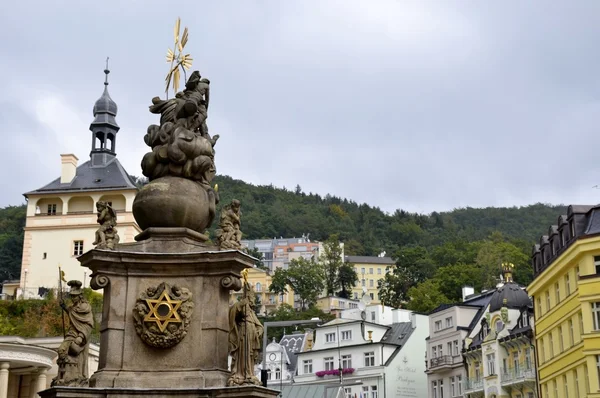Karlovy Vary-építészet — Stock Fotó