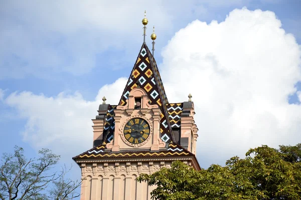 Arquitetura exterior do castelo Brandys nad Labem — Fotografia de Stock