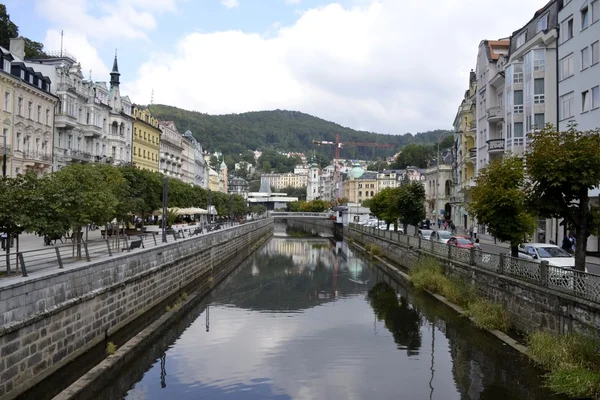 Karlovy Vary-építészet — Stock Fotó