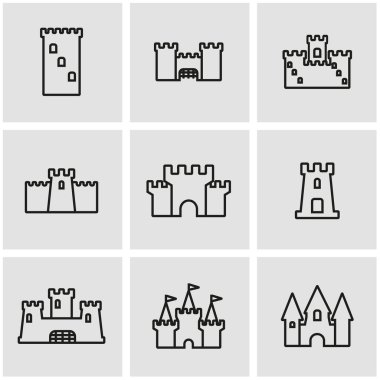 Vektör hat kale Icon set