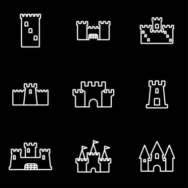 Vektör hat kale Icon set