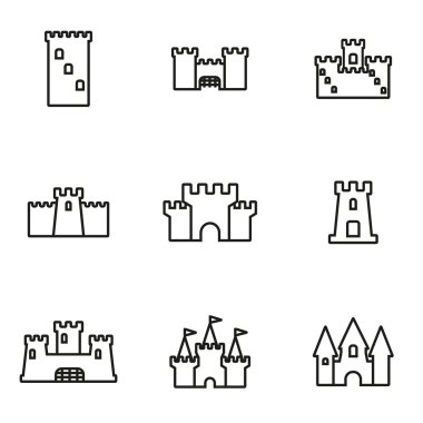 Vektör hat kale Icon set