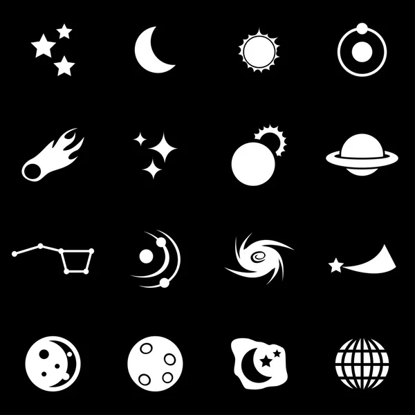 Vector conjunto de iconos de espacio en blanco — Vector de stock