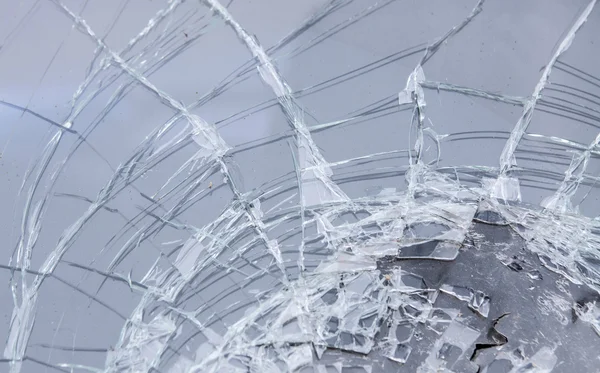 Broken windshield — Stock Photo, Image