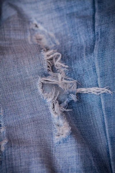 Zerrissene Jeans — Stockfoto