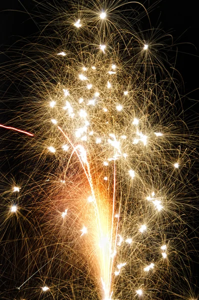 A firework fountain — Stock Photo, Image