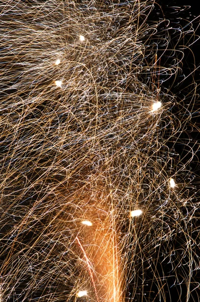 A firework fountain — Stock Photo, Image