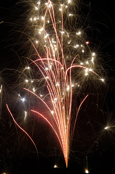 A firework fountain — Stock Photo, Image