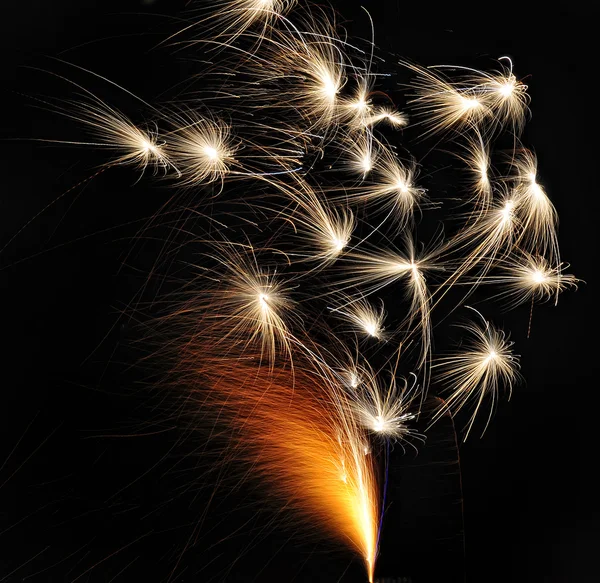 A firework fountain — Stock Photo, Image