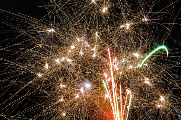 A firework fountain — Stock Photo, Image