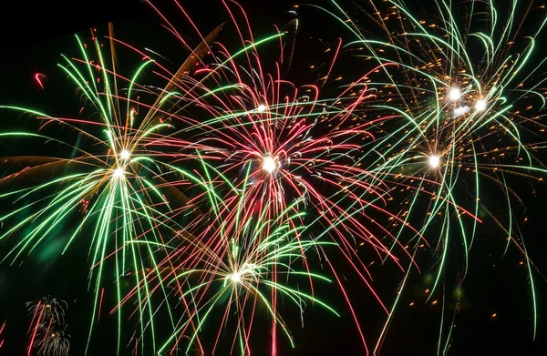 Colorful fireworks — Stock Photo, Image