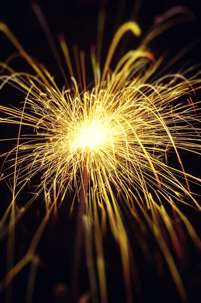 Fuegos artificiales coloridos — Foto de Stock