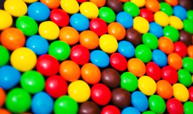 Çok renkli bir sır hap