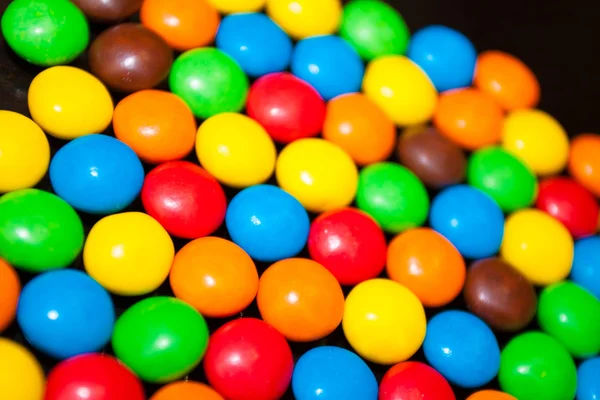 Pills in a multi-colored glaze — Stock Photo, Image