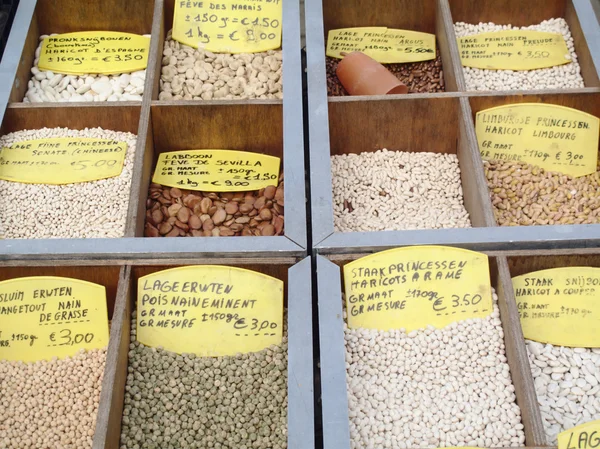 Sortimento de sementes — Fotografia de Stock