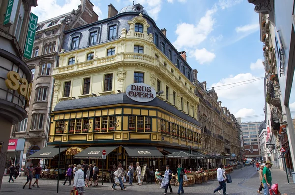 Bruselas famoso pub . — Foto de Stock