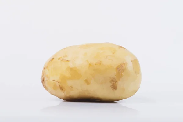 Potatoes White Isolated Background — Stock Photo, Image