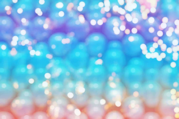 Abstraktní pozadí z průhledných skleněných kuliček, mýdlové bubliny. 3D vykreslení — Stock fotografie