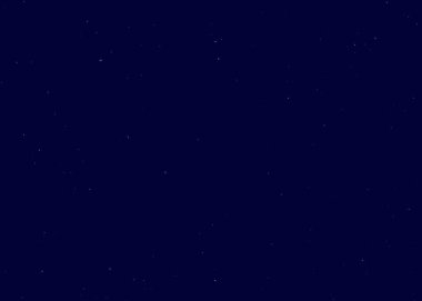 Yıldızlı karanlık gökyüzü, 3 boyutlu