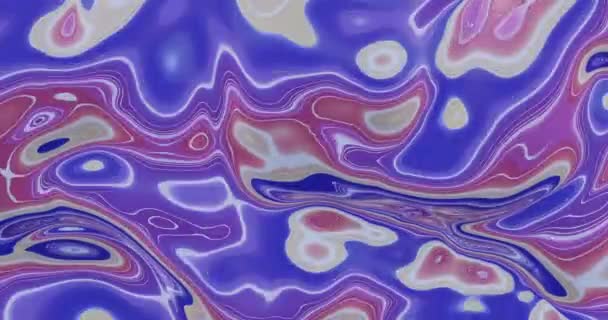 Abstract Levendige Trippy Achtergrond Met Kopieerruimte Naadloze Lus Achtergrond Render — Stockvideo