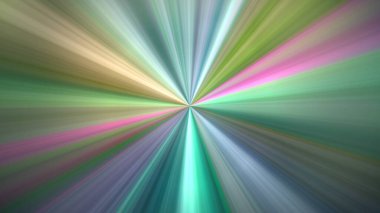 4K abstract digital art featuring a radial blur effect with a central point of focus, radiating outwards. Dynamic picture with motion and speed effect.