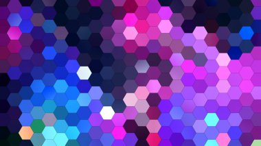 4K soyut altıgen mozaik arka plan, geometrik bal peteği deseni modern tasarımlar, dijital duvar kağıtları, teknolojik görseller, markalaşma ve yaratıcı projeler için mükemmel pixelated doku ile.