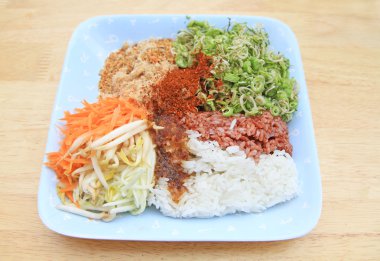 Thai salata otlar veya 