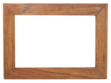 ahşap çerçeve izole