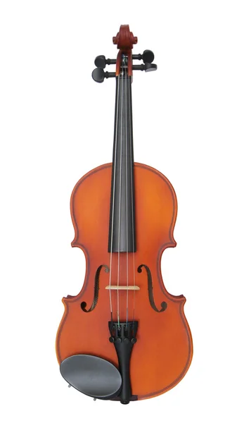 Violino isolado sobre fundo branco — Fotografia de Stock