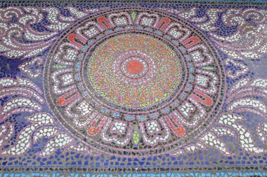 Seramik Karo zemin dekorasyon